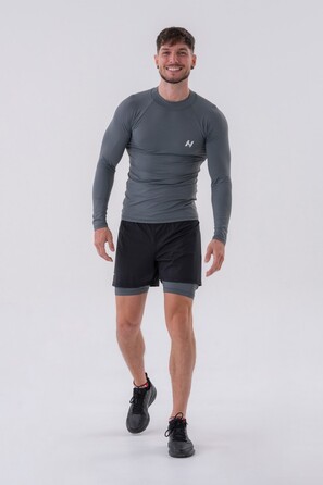 Лонгслів Functional T-shirt with long sleeves 'Active” GREY 328