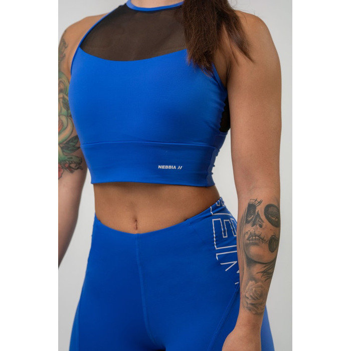 Топ FIT Activewear Padded Sports Bra 437 Blue