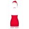 Комплект Obsessive Kissmas chemise Red® S/M