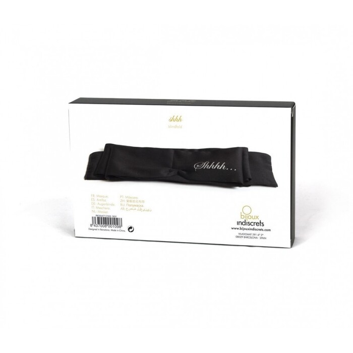 Пов'язка-стрічка із сатину 2-в-1 Bijoux Indiscrets