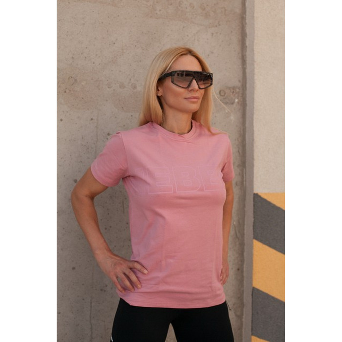 ФУТБОЛКА INVISIBLE LOGO NEBBIA T-SHIRT 602 Rose Roze