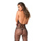 Бодістокінг з відкритим доступом Rene Rofe HALTER FISHNET, чорний, One Size