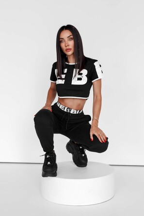 Штани Nebbia Fitness Sweatpants MUSCLE MOMMY Black 623