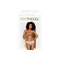 Сексуальні трусики Penthouse Adore me white (S/M)