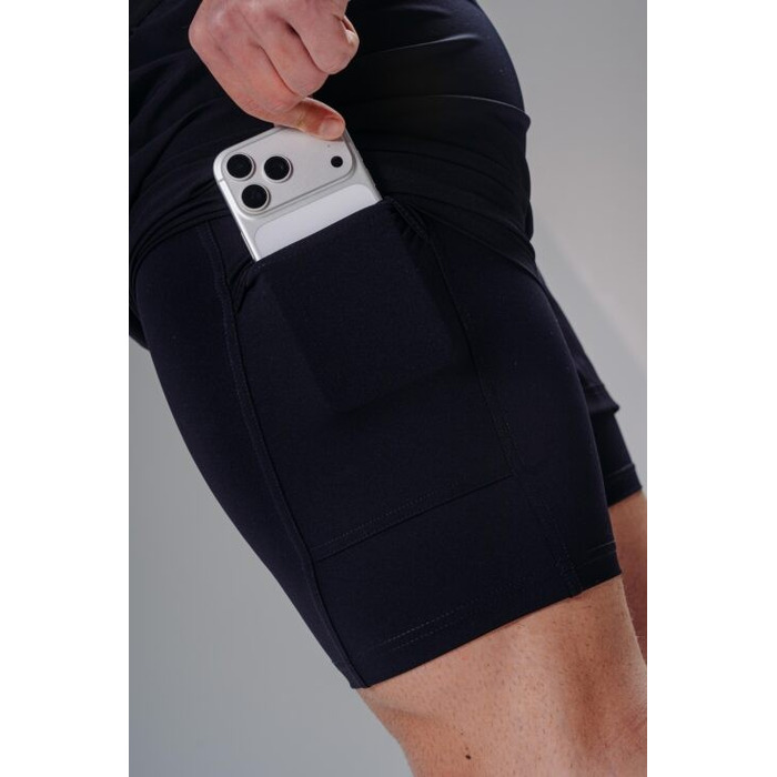 Шорти Nebbia Double-Layer Training Shorts PRIMAL Black 878