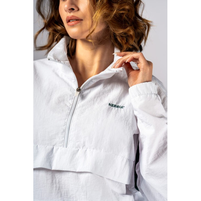 Куртка-Анорак жіноча Nebbia Clubhouse Half-Zip Top CLUB D’OR White 644