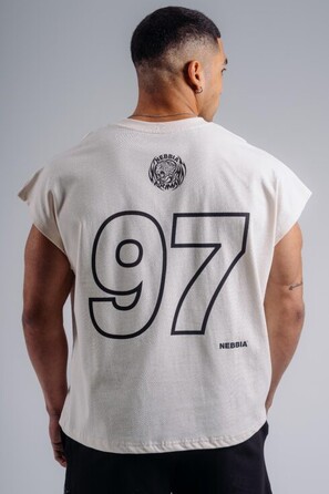 Безрукавка Nebbia Oversized Tank Top '97 PRIMAL Cream 873
