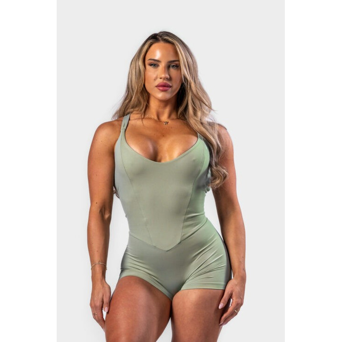 Комбінезон Nebbia Body-Enhancing Workout Jumpsuit STRONG BEAUTY Light Green 427