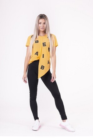 Футболка Tied knot 'Letters' T-shirt 680 Yellow