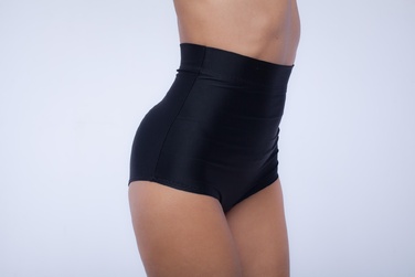 Високі шорти для тренувань Чорні