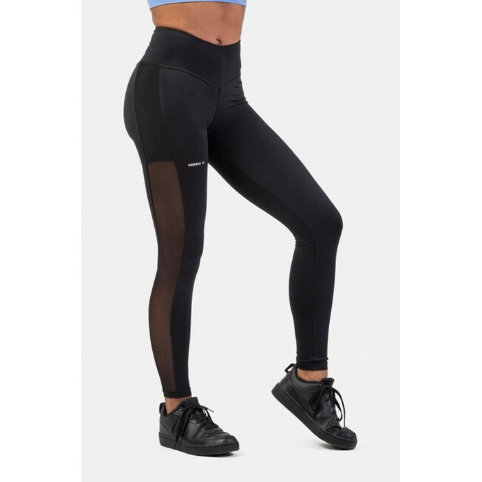 Легінси BLACK MESH DESIGN LEGGINGS 'BREATHE” 401