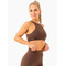 Топ Level Up High Impact Sports Bra - Chocolate