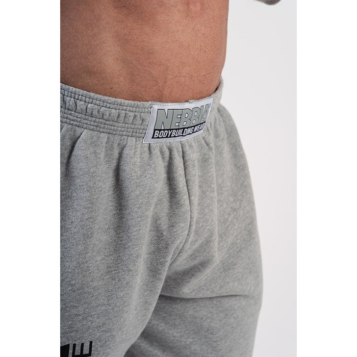 Штани Nebbia Iconic Sweatpants BEAST MODE-ON Light Grey 198