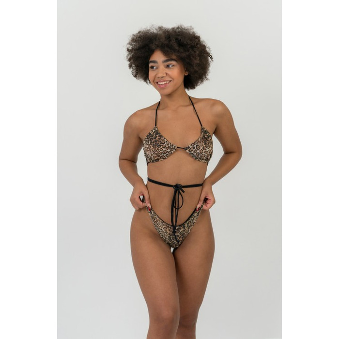 Купальный лиф Nebbia MACEIÓ bikini top Leopard Brown 757
