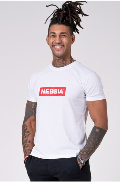 СПОРТИВНА ФУТБОЛКА NEBBIA MEN'S T-SHIRT WHITE 593