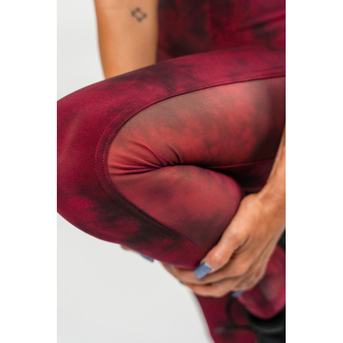 Легінси High Waisted Mesh Leggings IMPACT Red 479 Dark Red