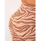 Легінси Ryderwear Unstoppable High Waisted Scrunch Leggings - Mocha Zebra