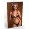 Сексуальна поліцейський костюм Daring Intimates боді і значок, чорний, One Size