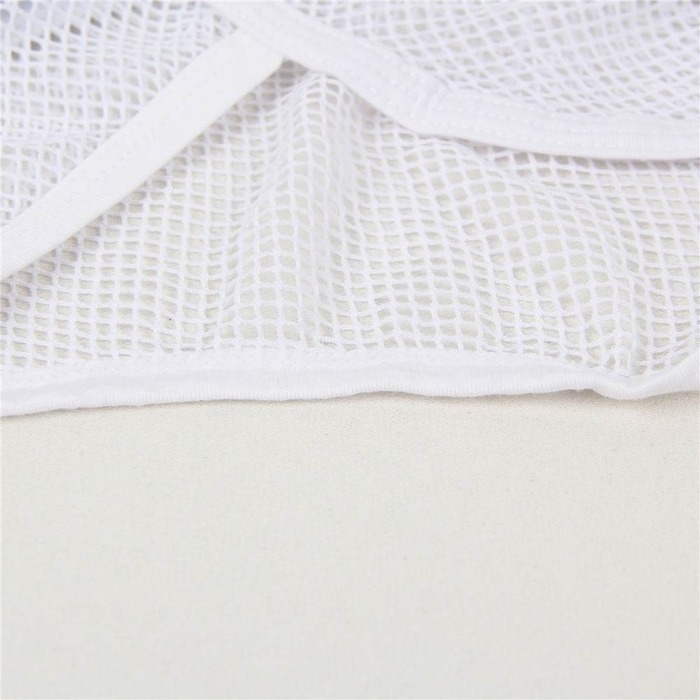 Мужские трусы в сетку Star Night белые, S