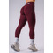 Легинсы Nebbia Flow Seamless с высокой талией и эффектом push-up, цвет Bordo 496