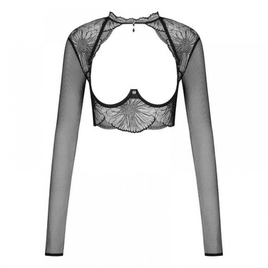 Топ Obsessive Mibelia з відкритими грудьми Obsessive Mibelia, чорний, XS/S