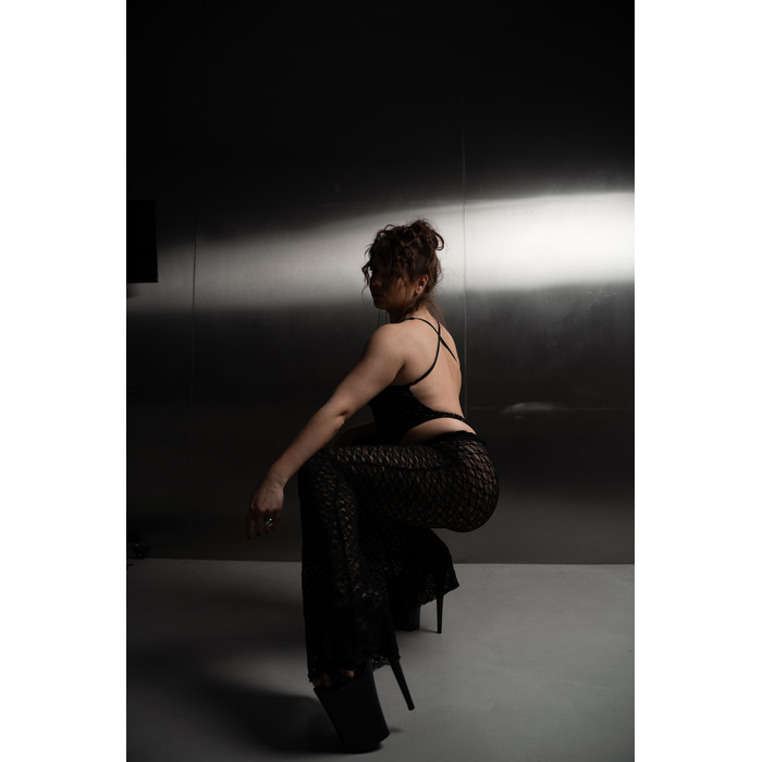 SHADOW body Black mesh LACE_ чорна сітка мереживо