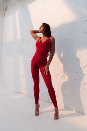 Комбінезон Jumpsuit Liris Fitzona Wine 14918