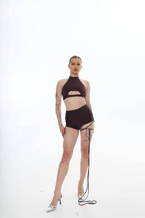 TRUE shorts Brown biflex_ коричневий біфлекс