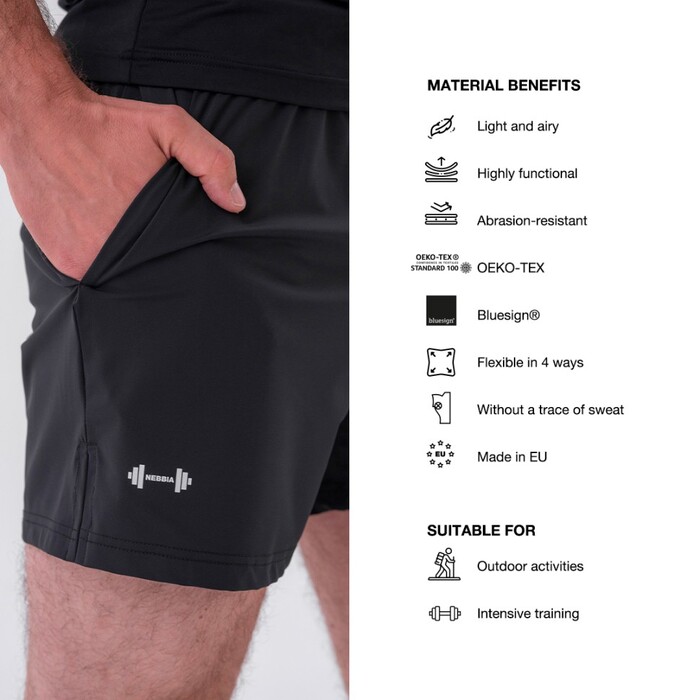 Шорти Functional Quick-Drying Shorts 'Airy” BLACK 317