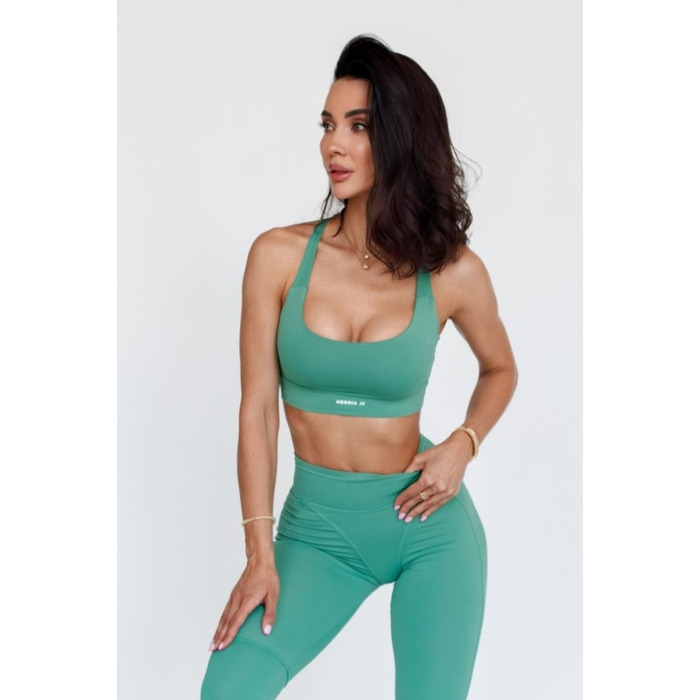 Топ Medium-Support Racerback Sports Bra AGILE Green 471
