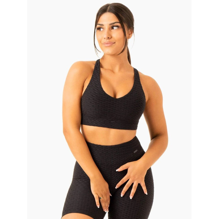 Топ Optic V-Neck Sports Bra - Black