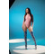 NOIR MESH body Rose pink mesh_ рожева сітка