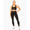 Леггинсы Rotation High Waisted Scrunch Leggings - Black Leopard