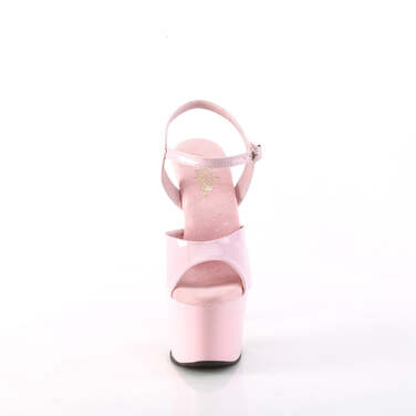 Босоніжки Adore-709 на підборах 7 дюймів, ремінець на щиколотці 2 3/4 дюйма, рожеві
