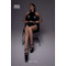 Топ Venus Iconic Criss Cross зі стразами для танців (Pole, Heels) з фіксацією