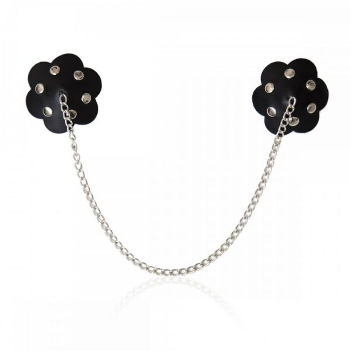 Пестіси на ланцюжку у формі квітки Black Flower