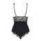 Боді еротичне Obsessive Luvae M/L з мереживом на кісточках