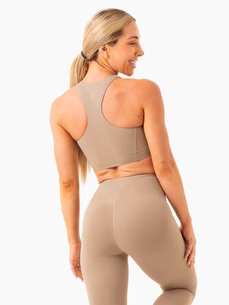 Топ NKD Frame Long Line Sports Bra - Latte