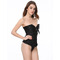 Корсет з квітковим принтом Star Night Corset Top з гачками та шнурівкою, чорний, M (без коробки)