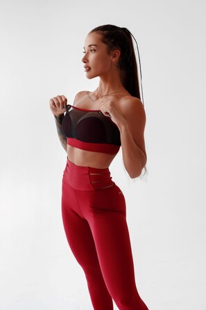 Топ спортивний Fitzona Jen Red 14826 - еластичний, для фітнесу
