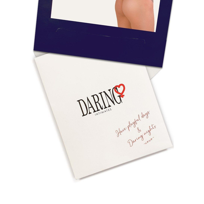 Трусики з інтимним вирізом S/M Roxanne Daring Intimates, чорні