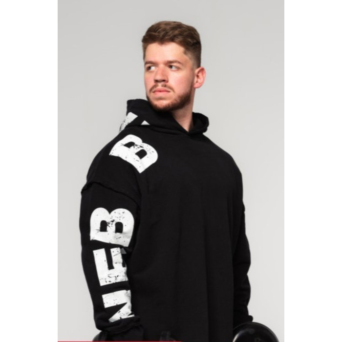 Худі Nebbia Oversized Pullover Hoodie NO BS Black 363