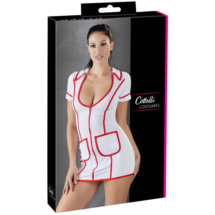 Сукня медсестри сексуальна Cottelli Colection Nurse Dress, S