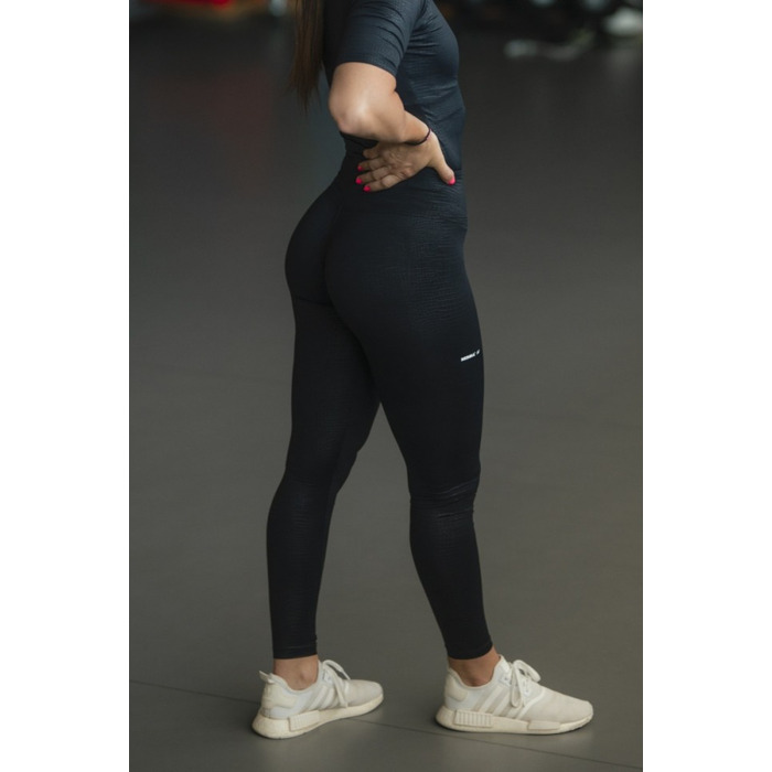 Легінси Python SnakeSkin High-Waist Leggings 407 Black