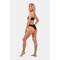 КУПАЛЬНИК ONE SHOULDER ASYMMETRICAL MONOKINI BLACK 459