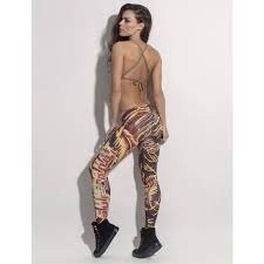 Легінси Superhot CAL1170 INK Помаранчеві еластичні для фітнесу