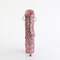 Ботильоны Pleaser Adore-1020GWR *Каблук 7 дюймов, высота 2 3/4 дюйма, шнуровка, блестящие ботильоны, молния сбоку, розовое золото