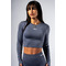 Топ Nebbia Seamless Long-Sleeve Top POWER Grey 892