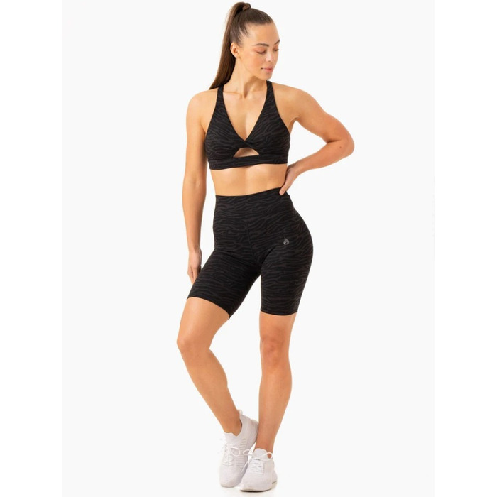 Топ Transform Twist Sports Bra - Black Zebra