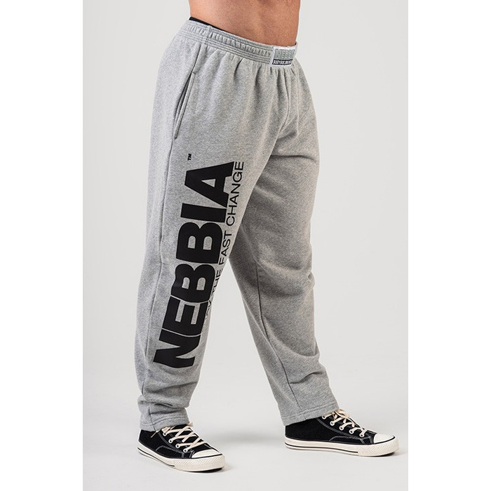 Штани Nebbia Iconic Sweatpants BEAST MODE-ON Light Grey 198